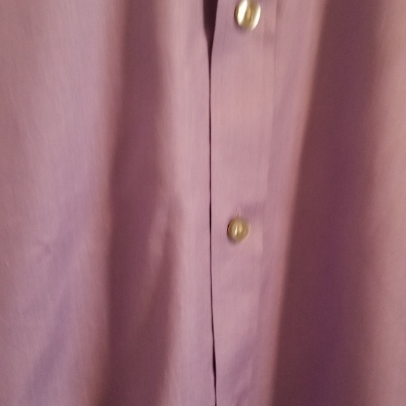 Michael Kors Large Purple Button down - Picture 3 of 4
